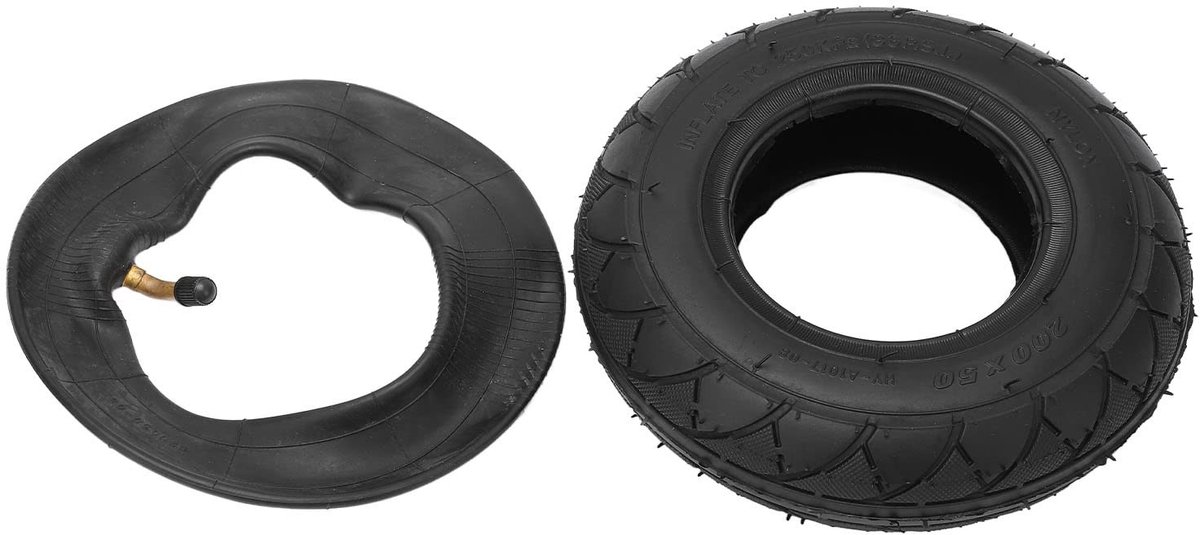 allecto elektrische step band vervanging massief accessoires prestatie binnenband geschikt voor zwart 200 x 50