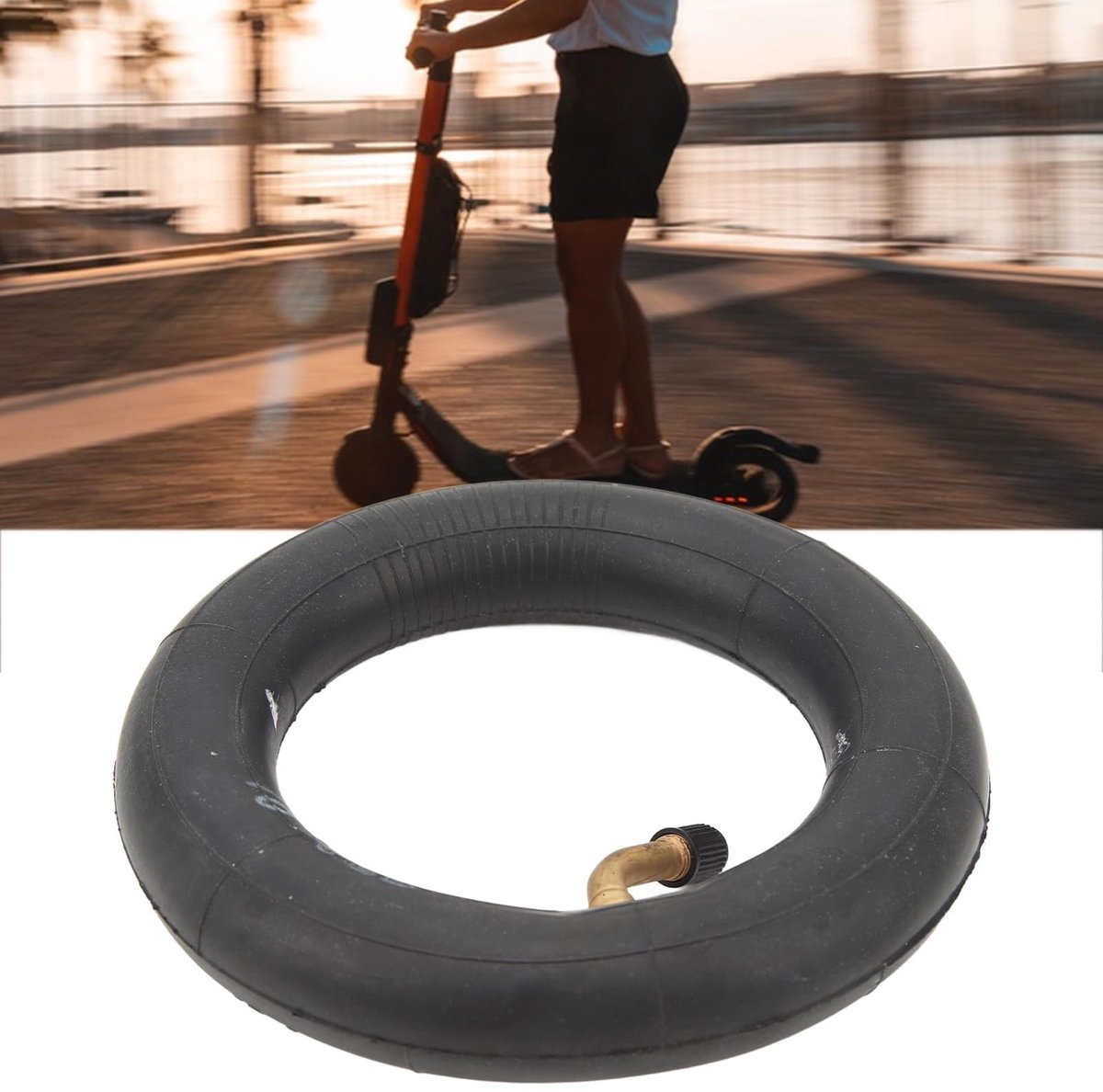 Allecto - Elektrische step binnenband - Vervanging - 6x1 1/4 - Rubber - Opblaasbaar - Goede luchtdichtheid - Binnenband voor elektrische scooters -... Buitenspeelvoertuigaccessoire kopen online