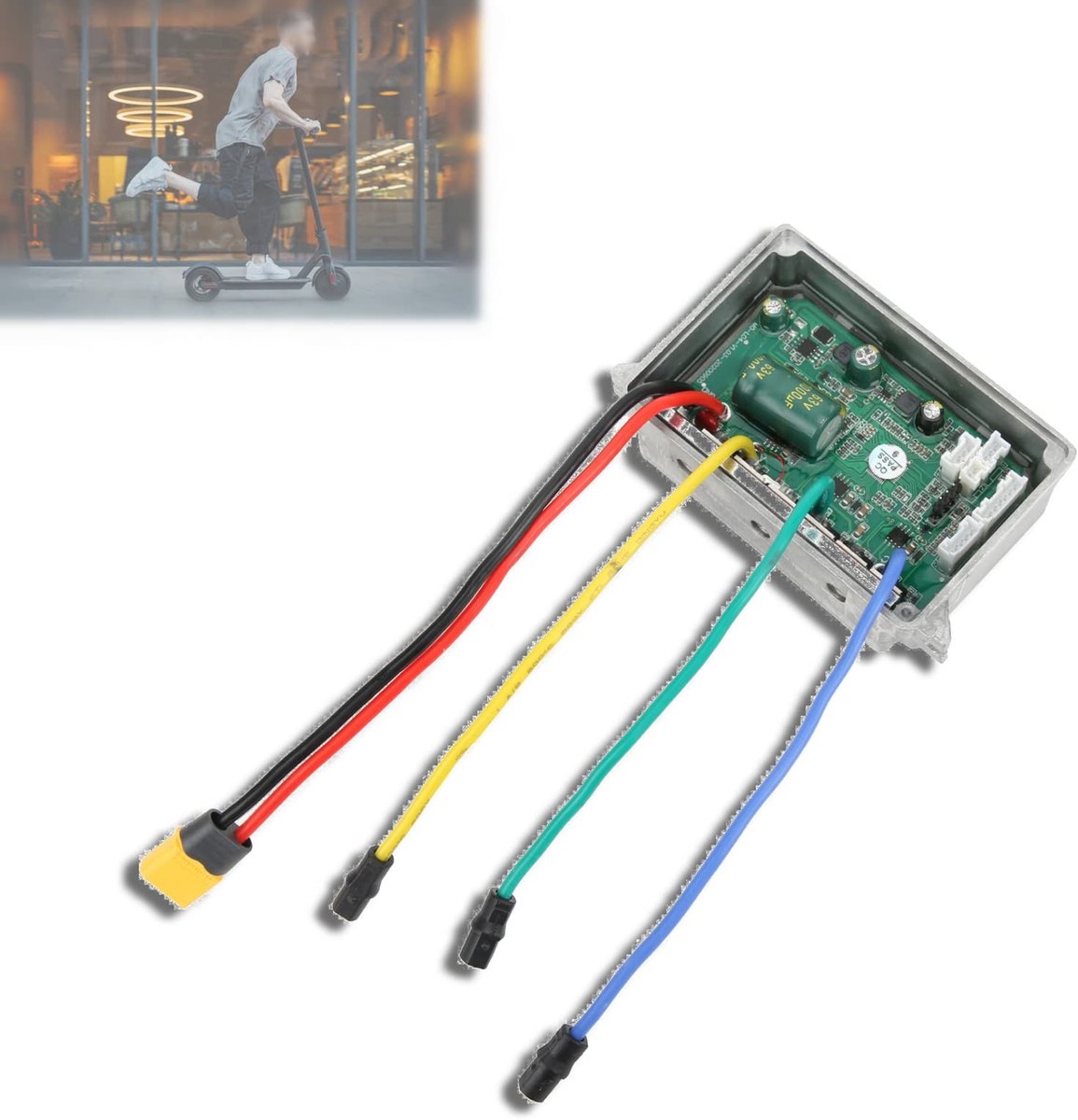 Allecto - Elektrische step controller - Bestuurderskit - Origineel - Geschikt voor Ninebot Max G30 - Aluminiumlegering - USP - Zwart - Assemblageki... Buitenspeelvoertuigaccessoire kopen online