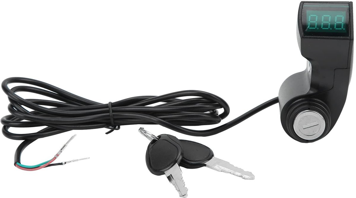 allecto elektrische step ontstekingsslot ontstekingsschakelaar twee sleutels geschikt voor kugoo voor m4 step