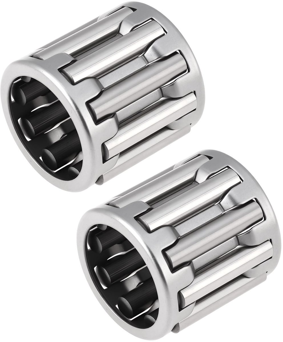 Allecto - Kogellagers - Fiets - Skateboard - 20x30x30mm - Twee stuks - Geschikt voor fietsen en skateboards - Zilver - Reserveonderdelen - Lagers Skateonderdeel kopen online