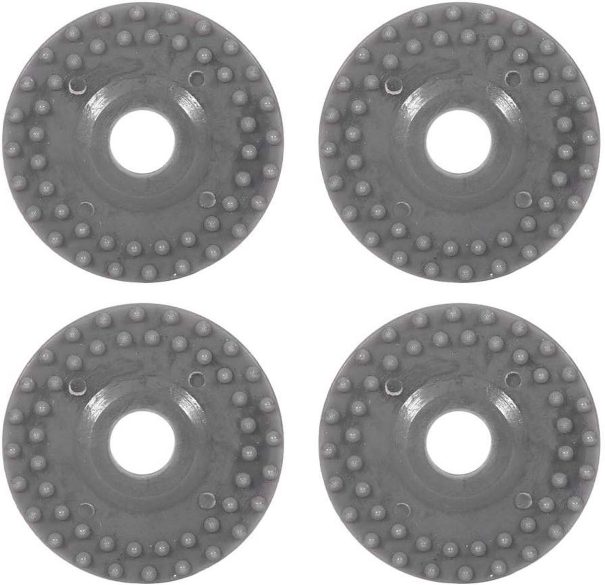 allecto rubber wielen accessoires geschikt voor breimachine zwart silver reed sk840 sk830 sk580 sk270 sk218 sk325 4 stuks