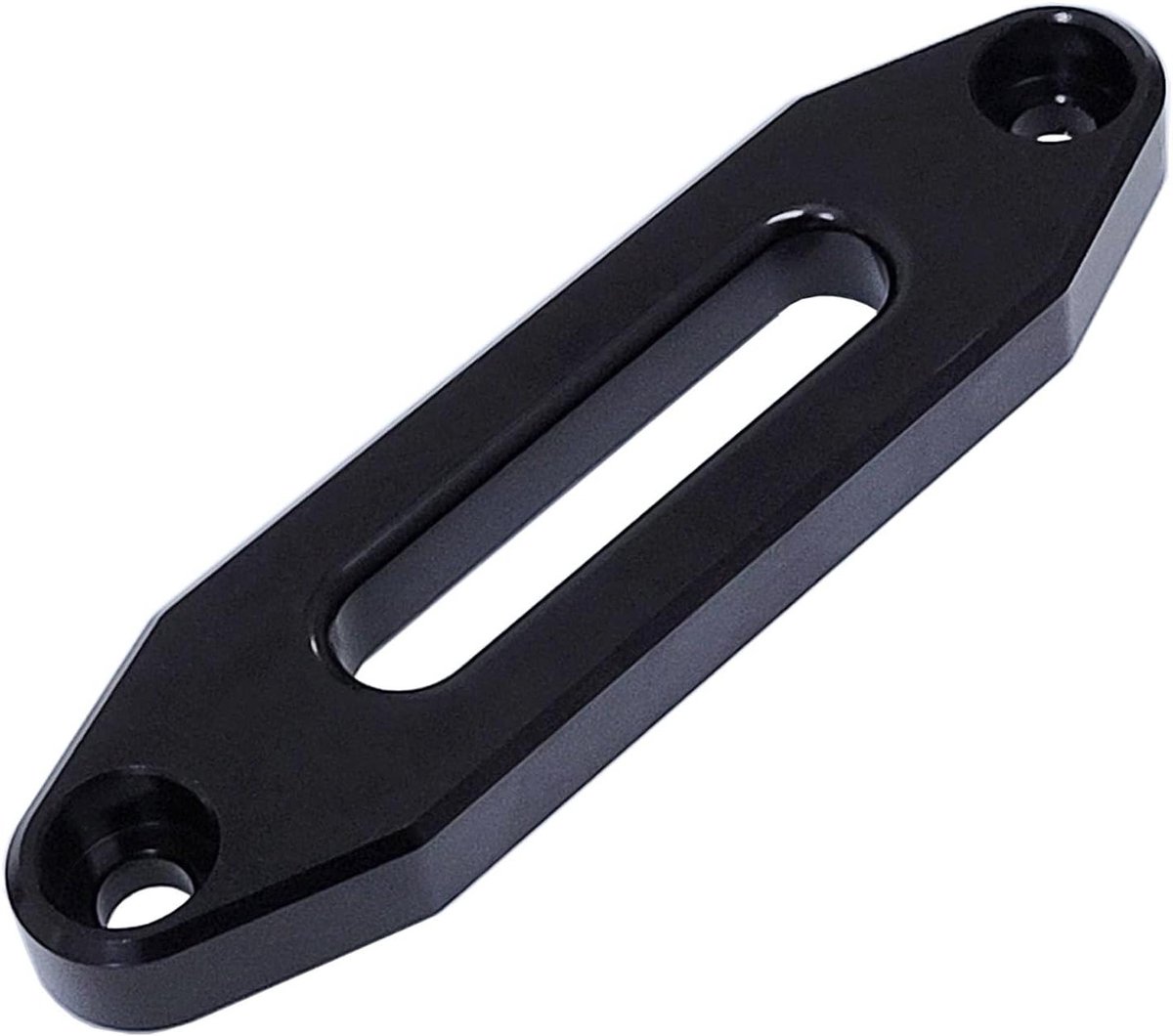 aluminium hawse fairlead lier mount voertuig lier beschermen nauwkeurig ontwerp 124mm zwart