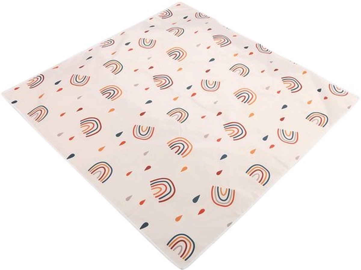 Baby Eetstoel Mat, Waterdichte Vlek Mat Hoge Stoel Vloermat Antislip Speelmat voor Baby Bescherming (110 * 110CM SMT105-EF345) Skateonderdeel kopen online