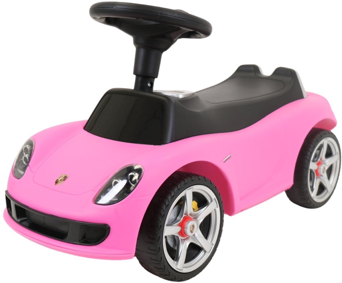 Bandits and Angels Loopauto Porsche Carrera GT Roze vanaf 1 jaar voor Jongens en Meisjes - Werkende Koplampen - Hoogwaardige Kunststof Wielen - voor Binnen en Buiten - Roze Loop Auto Kinderen Loopauto kopen online