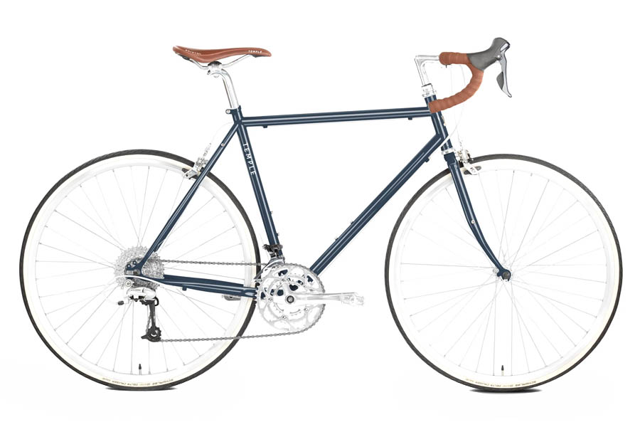 Temple Cycles Classic Tour Single-speed fiets Slate Blue