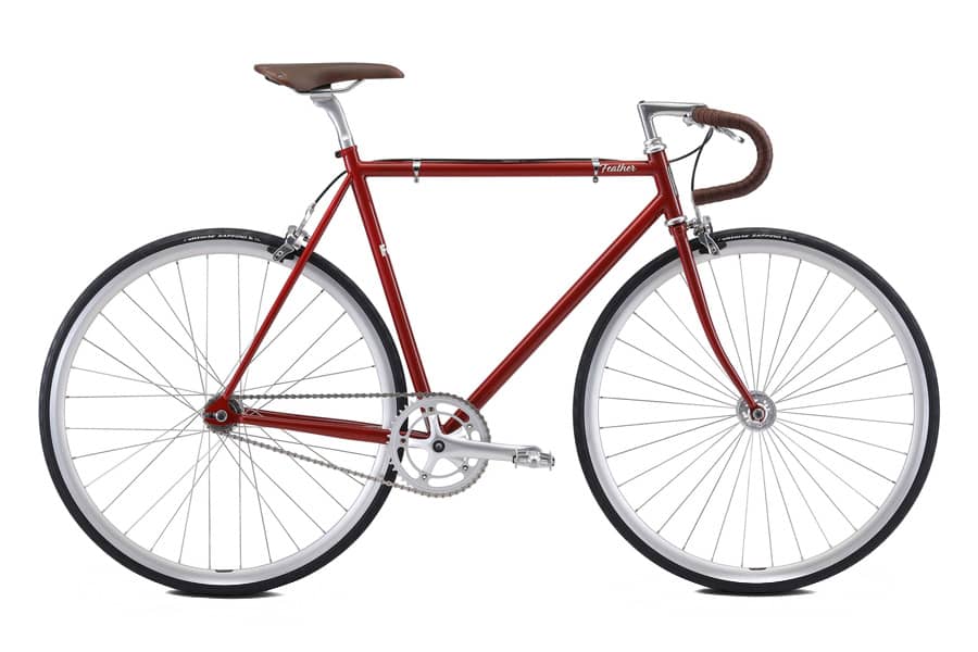 Fuji Bikes Feather Fixed gear / Singlespeed fiets Brick Red