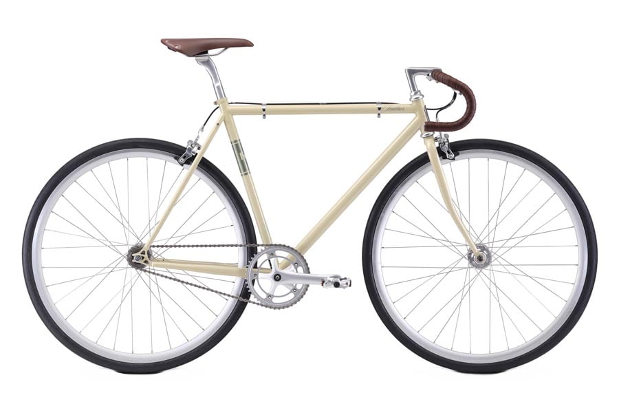 Fuji Bikes Feather Fixed gear / Singlespeed fiets Ivory