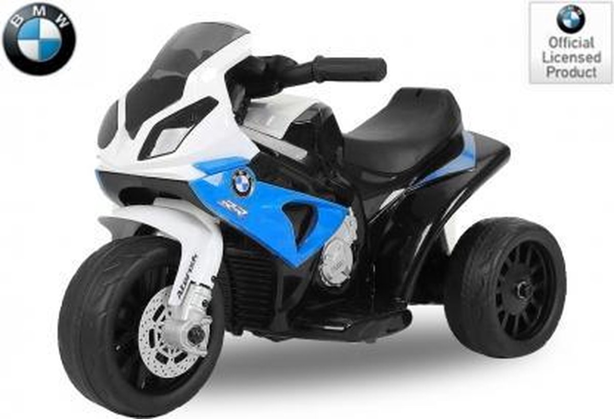 bmw s 1000 rr elektrische kindermotor kinderscooter blauw