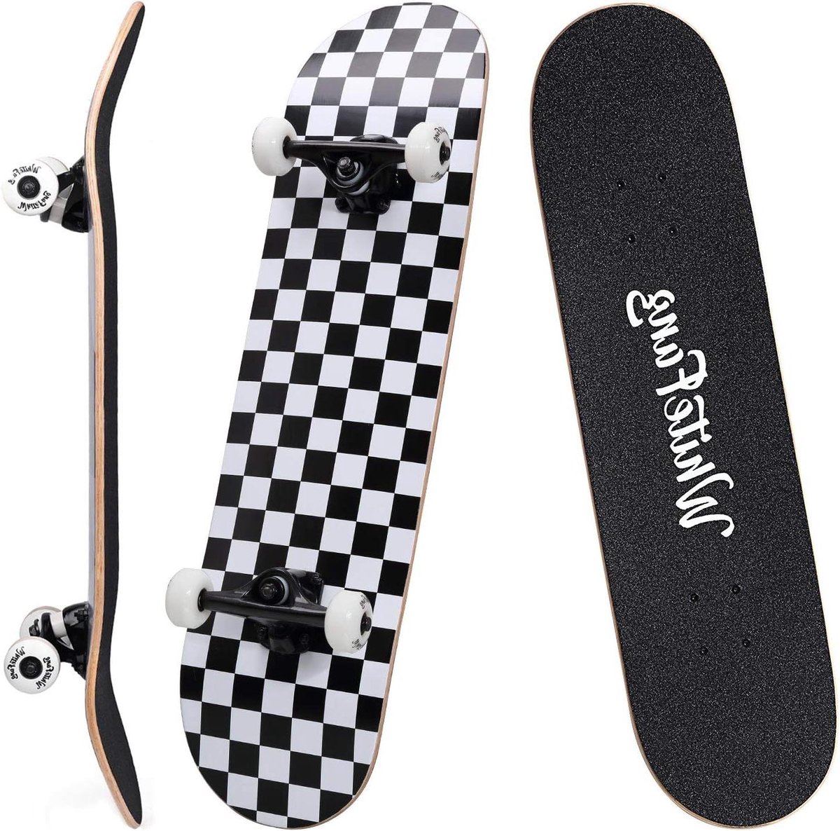 compleet skateboard beginners skateboard outdoor entertainment 7 laags canadees esdoorn 31 x 788 inch niet gespecificeerd