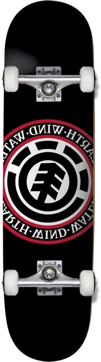 compleet skateboard outdoor board straat gebruik esdoorn hout dek 8 25 inch breed rood zwart