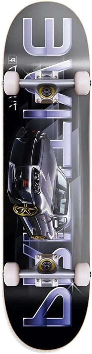 compleet skateboard street board street skaten 7 laags constructie 8 25 inch breed zwart