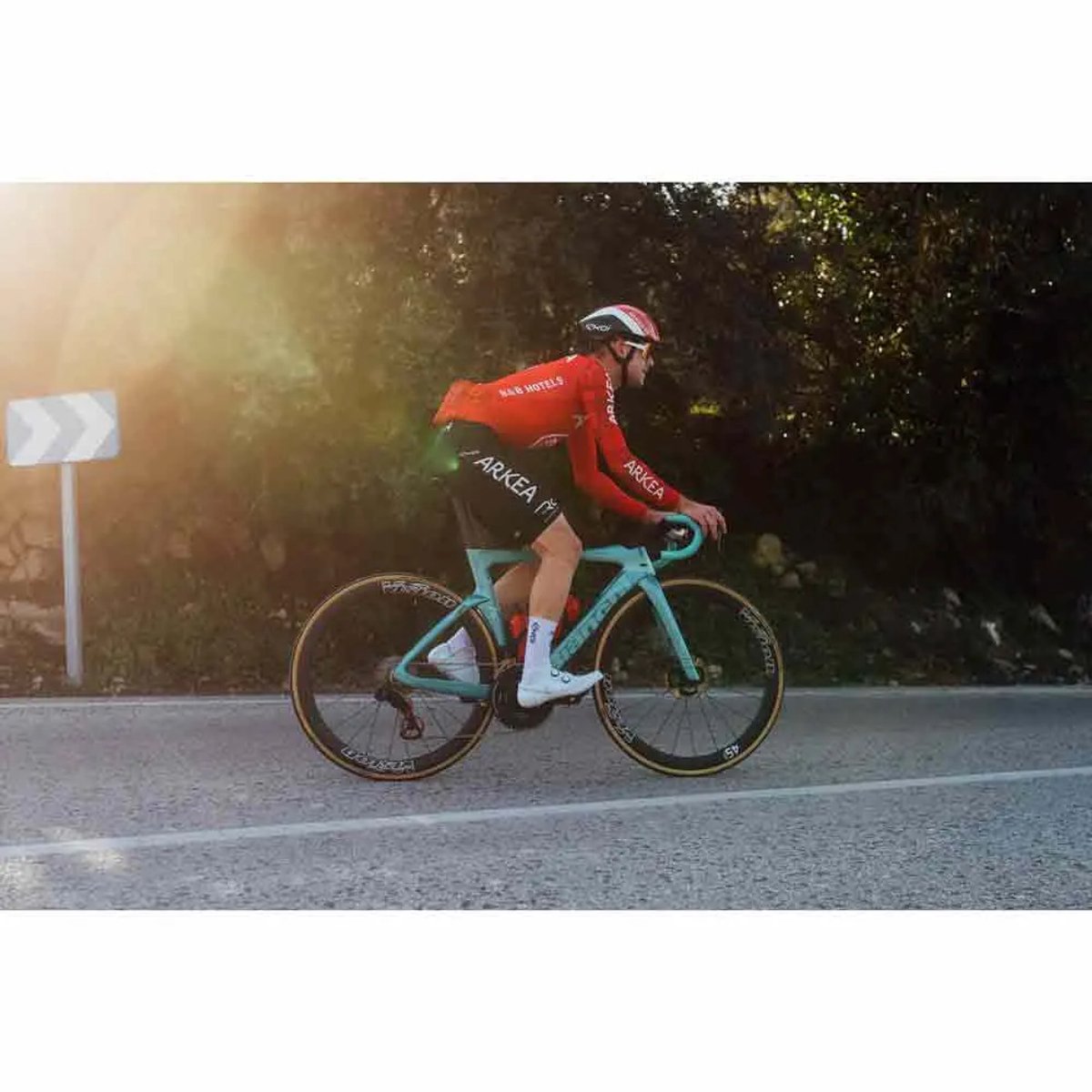 Cycling Ceramic Ospw Race 4-spoke Shimano Ultegra/dura Ace Jockeywielsysteem Blauw 14-19t Fiets kopen online