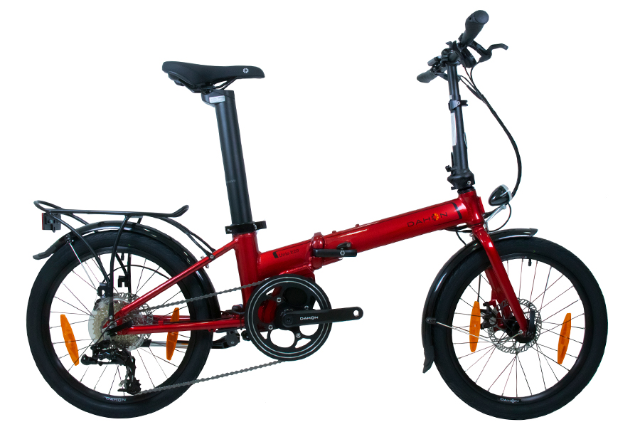 Dahon Unio E20 DB Elektrische Vouwfiets - Rood