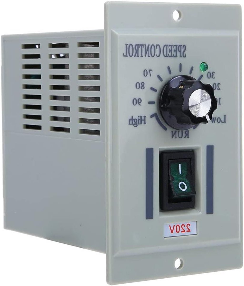 dc motor snelheidsregelaar motorcontroller toerentalregelaar motoren aansturen 500w borstelmotor controle dc 0 240v grijs