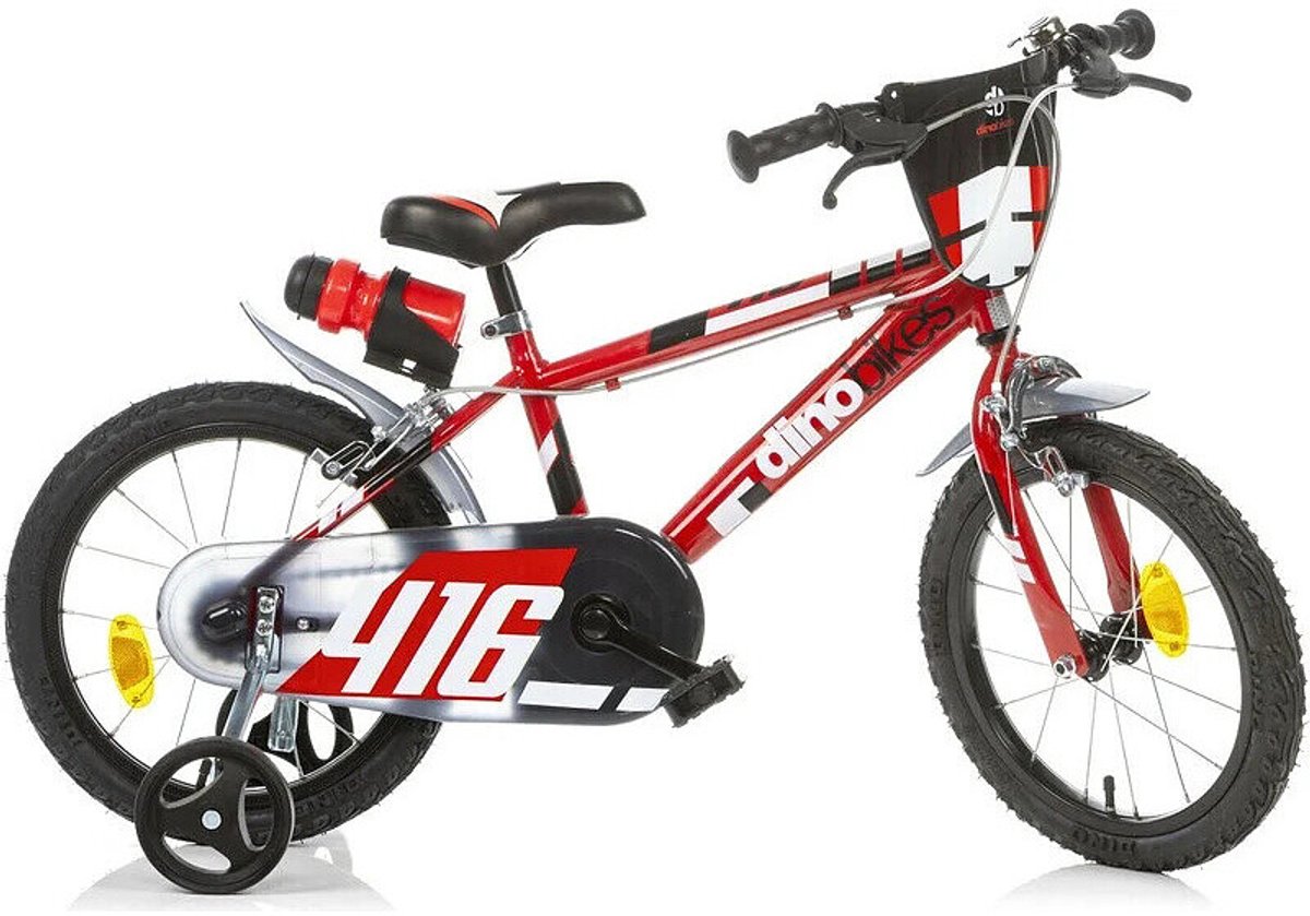 Dino Bikes 416 Kinderfiets 16 Inch Rood Kinderfiets kopen online
