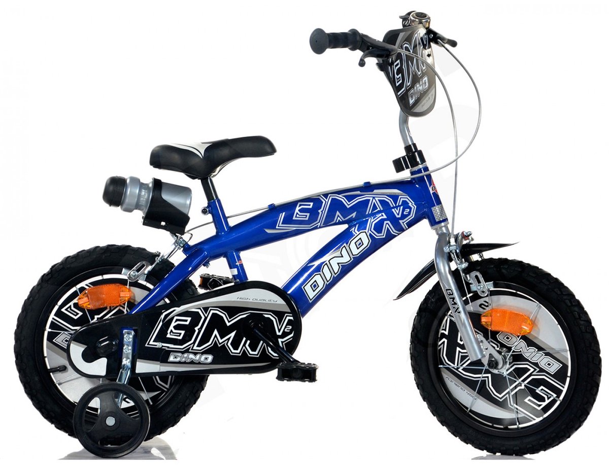 dino bikes kinderfiets bmx blauw 14 inch