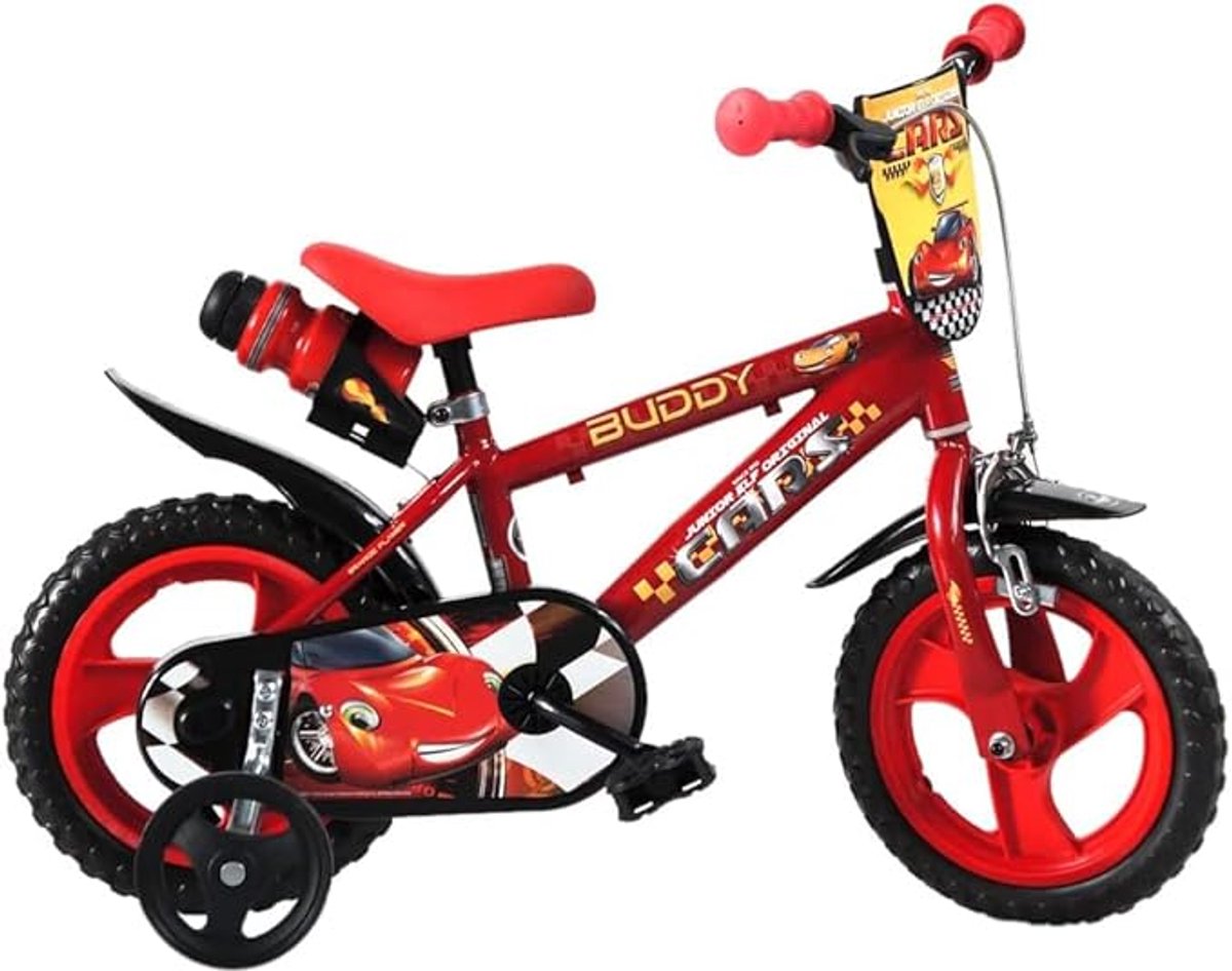 dino bikes kinderfiets cars 12 inch