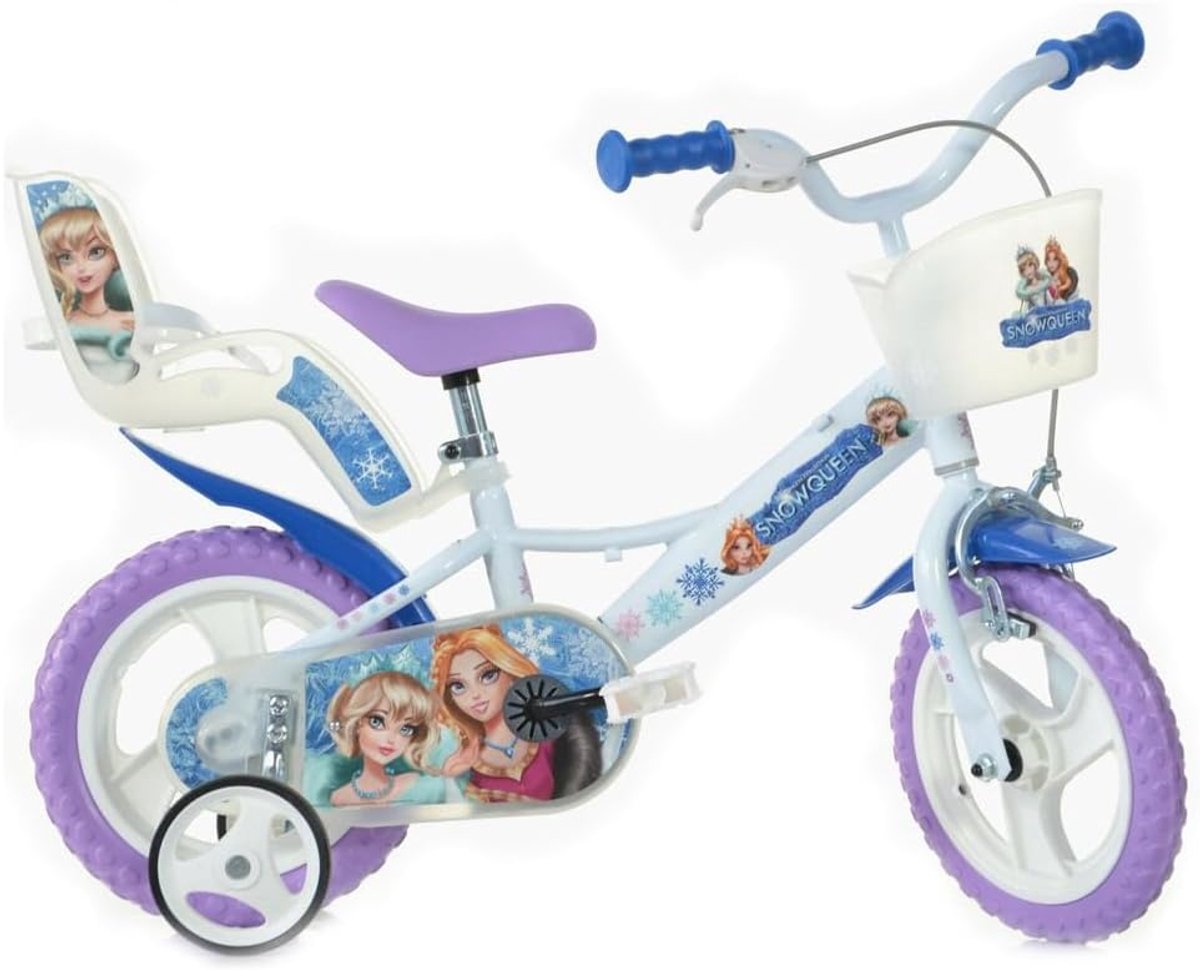 Dino Bikes Snow Queen Meisjesfiets 12 inch Kinderfiets kopen online
