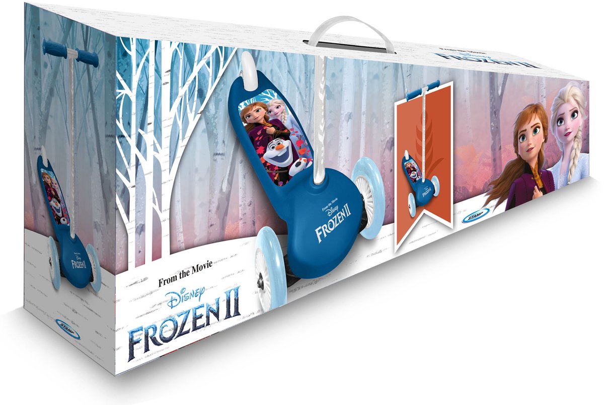 Disney Frozen - 3-wiel Kinderstep - Steering Step - Blauw Step kopen online
