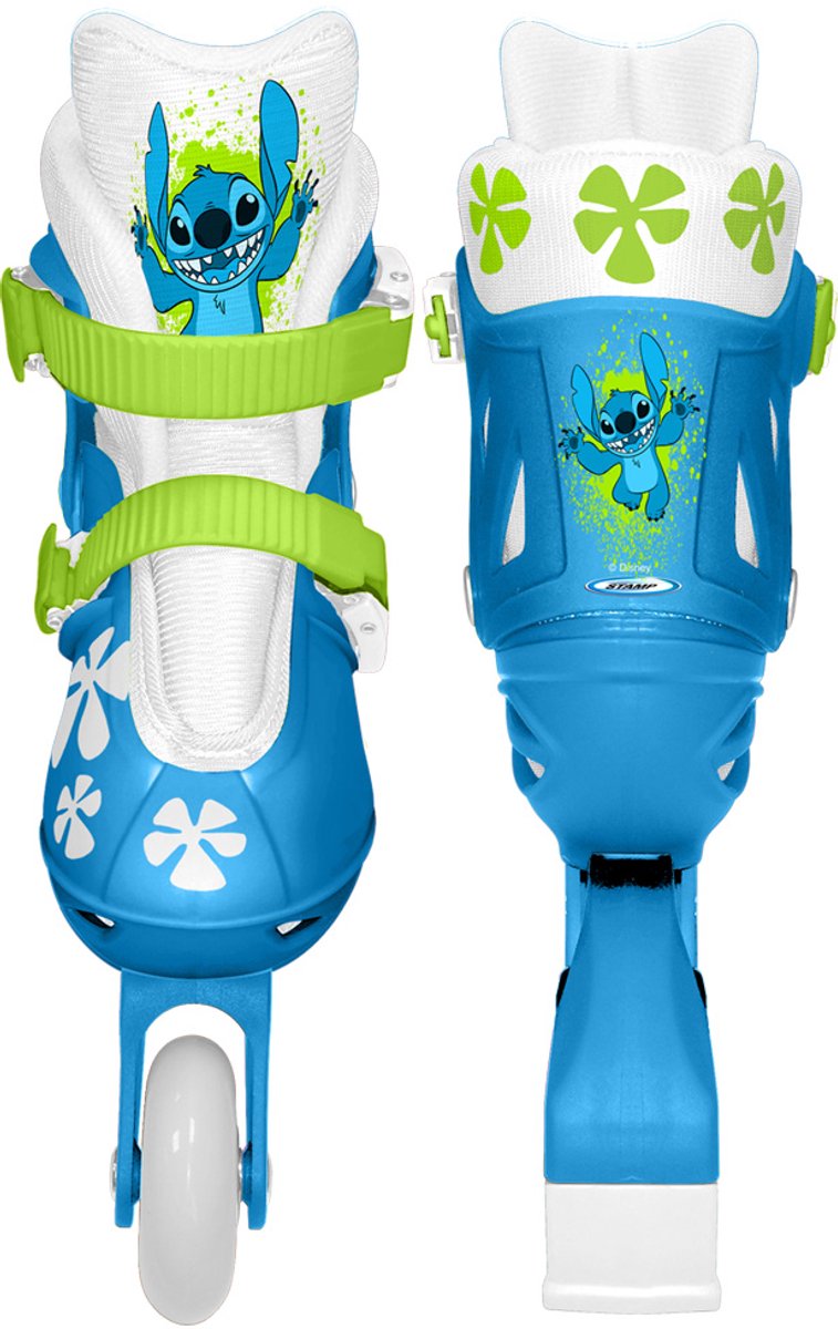 Disney Stitch Inline Skates Hardboot Wit/blauw Maat 30-33 Rolschaatsen kopen online