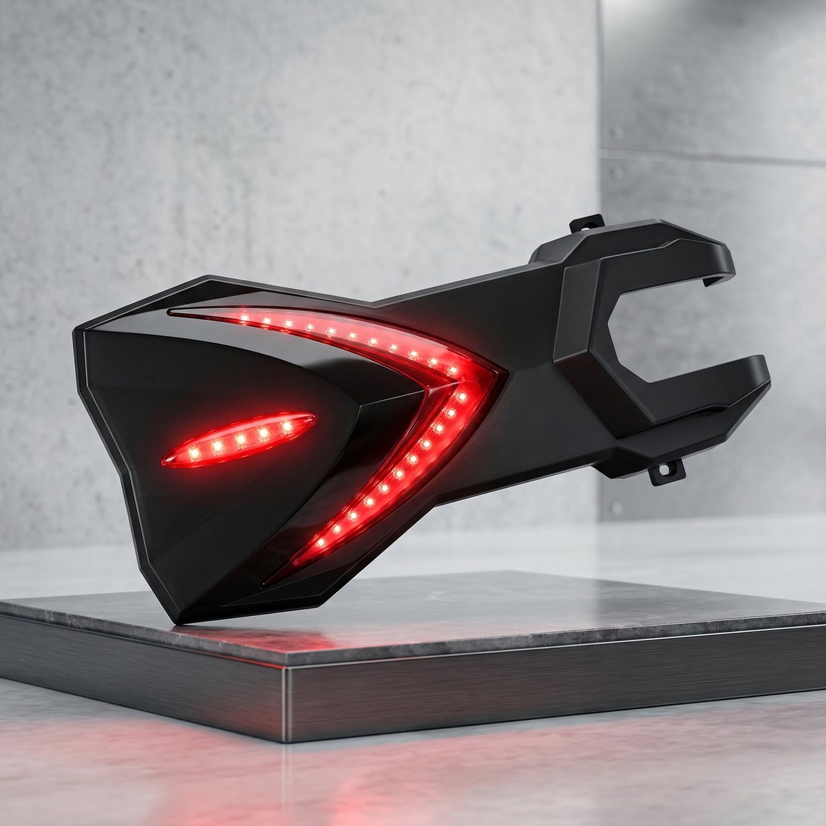 drift trike voorkap voorscherm led havena drift trike onderdeel drift trike voorscherm met led bar en aansluiting