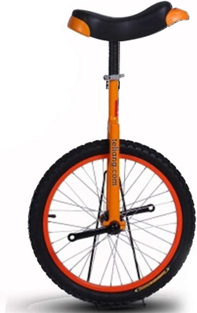 Eenwieler Kinderen - Balansfiets Oefenen - Fitness Buiten - Extra Dikke Band - 16 Inch Wiel - Oranje Eenwieler kopen online