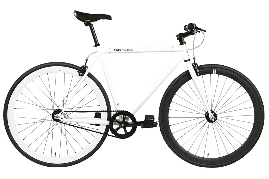 Fixie Fiets FabricBike White & Black 3.0