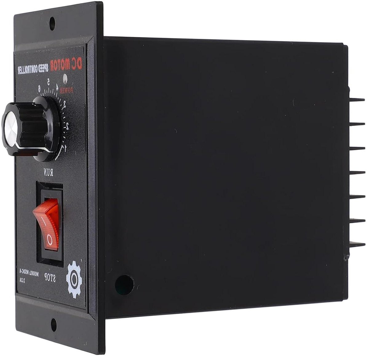 gelijkstroom motor snelheidsregelaar dc motor controller motor snelheid instellen vooruit of achteruit draaien 500w zwart