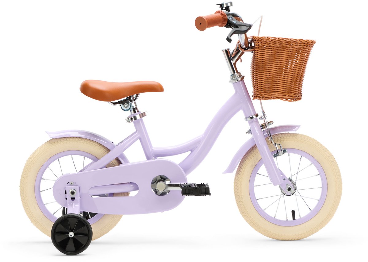Generation Blanco 12 Inch Lila – Kinderfiets met Mandje Kinderfiets kopen online