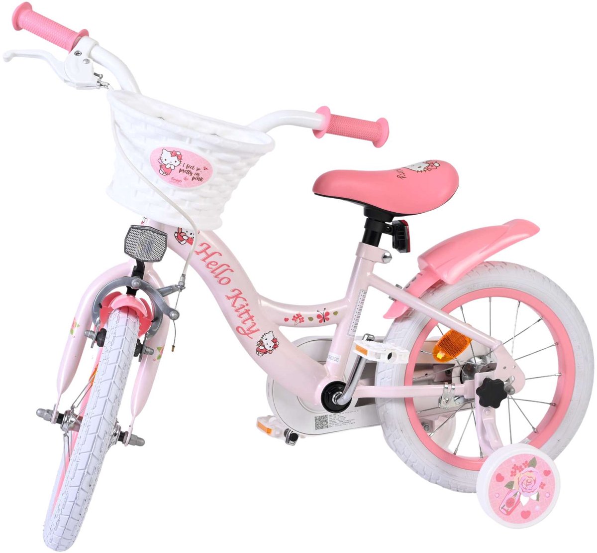 hello kitty kinderfiets meisjes 14 inch roze