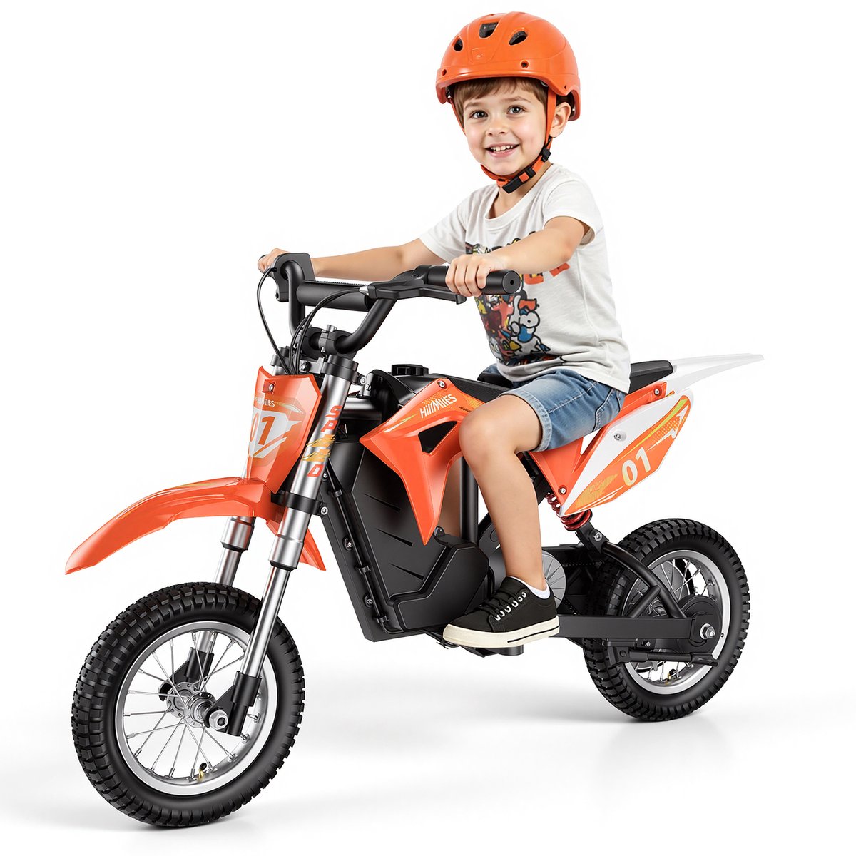 HillMiles MileRocket 1 Kinder Elektrische Crossmotor – 250W – Voor kinderen 4-12 jaar – 25km/u Accuvoertuig kopen online