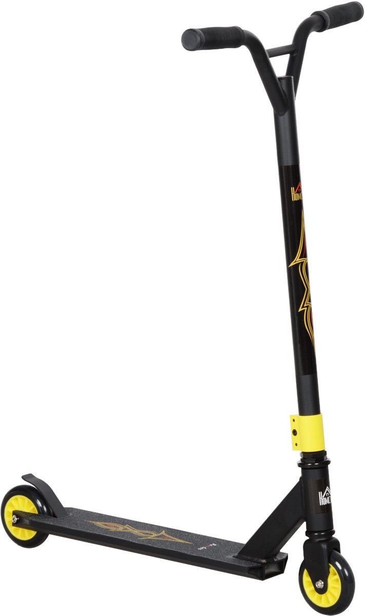 HOMCOM stuntstep - 360° draaibaar - met 68L x 47,2B x 86H cm - zwart Step kopen online