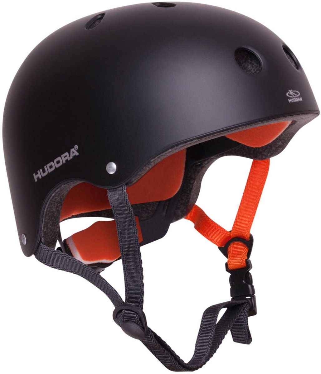 HUDORA Skatehelm Antraciet - Maat 51-55 Loopfiets kopen online