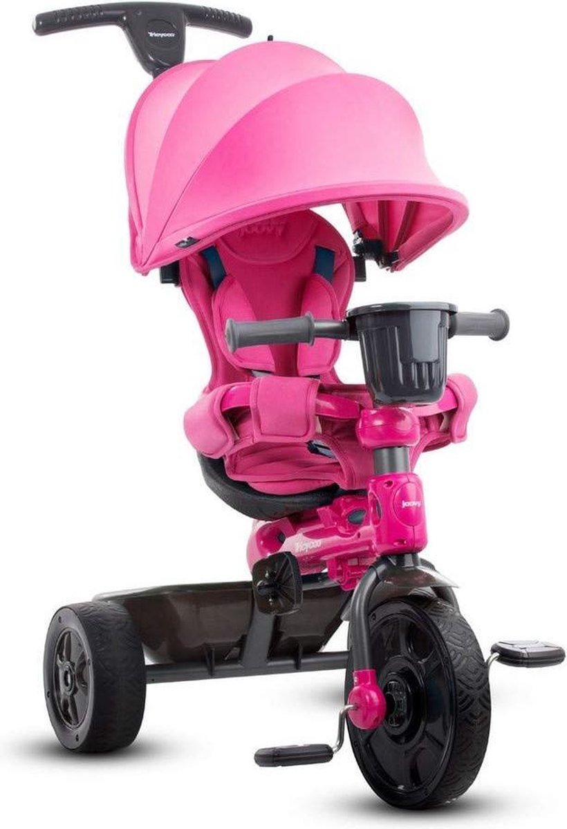 Joovy Tricycoo Deluxe 3 in 1 - Driewieler - Roze Driewieler kopen online