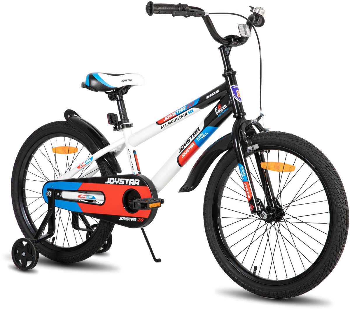 JOYSTAR New Berry Kinderfiets - 20 Inch - Voor Jongens & Meisjes (7-13 Jaar) - Inclusief Zijwieltjes - Wit - Geschikt voor buitenactiviteiten in de lente Kinderfiets kopen online