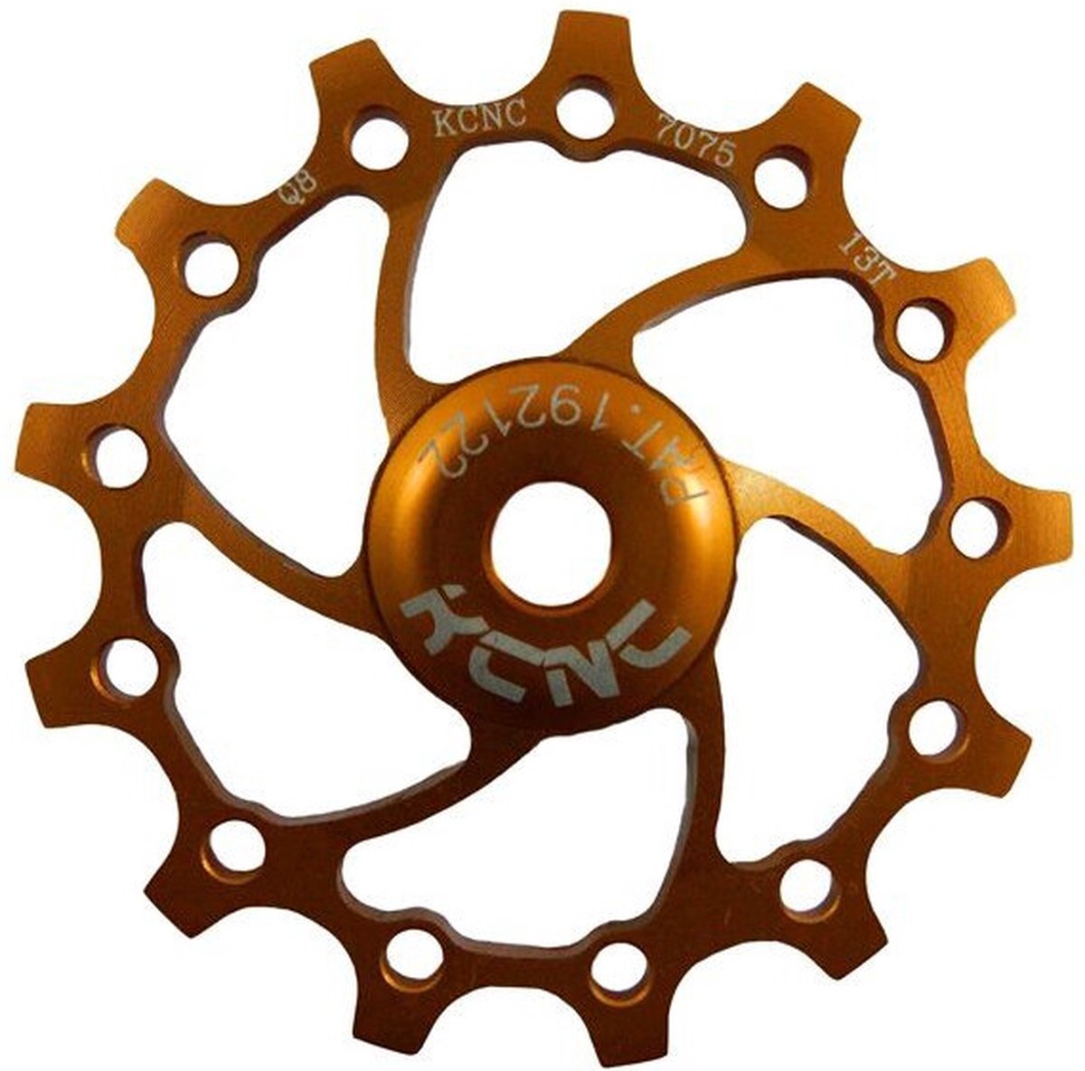 Kcnc Ultra Sram X-sync Long Teeth Narrow/wide 11-12s Derailleurwieltje Goud 12t Fiets kopen online