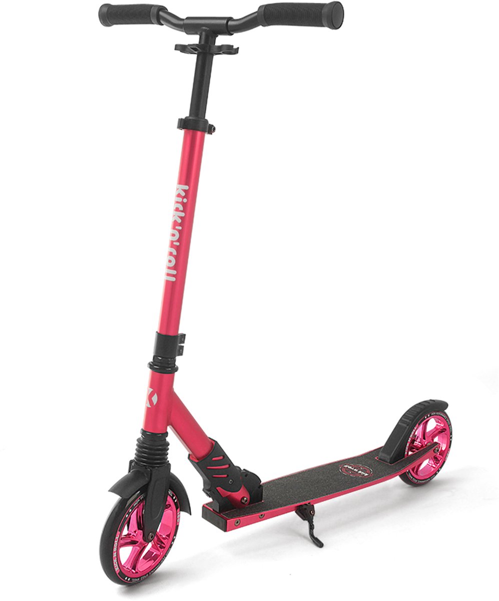 Kick’n’Roll A2-180 - Kinderstep - Opvouwbaar - Vering - 180 mm Wielen - Roze Step kopen online