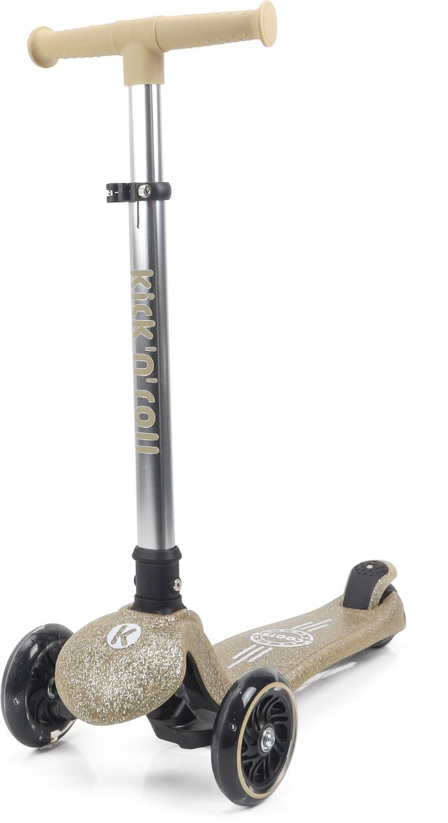 Kick'n'Roll - S9 - Jelly - Kinderstep - Goud - Opvouwbaar Step kopen online