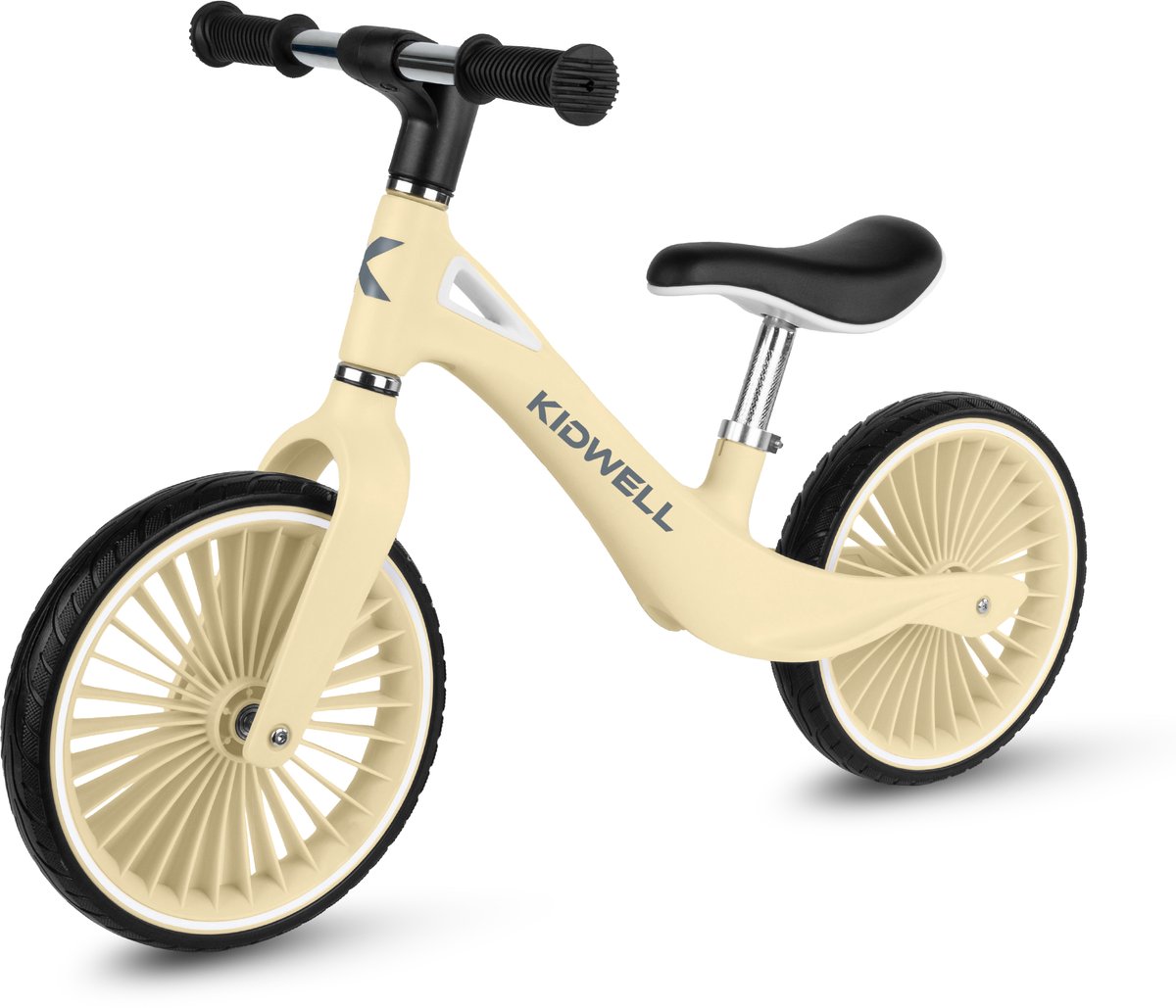 kidwell nix loopfiets 12 inch vanaf 2 jaar geel