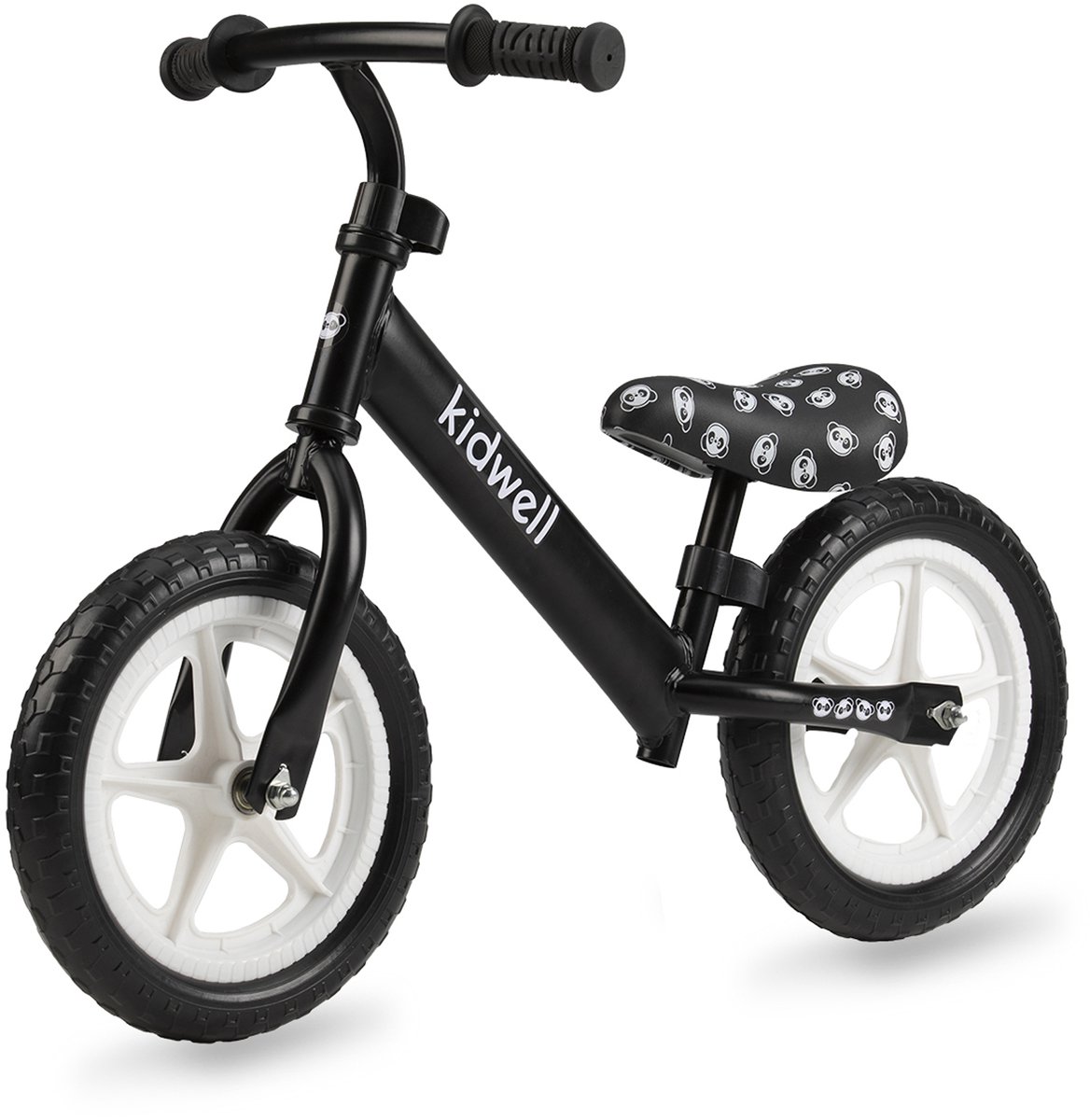 Kidwell-REBEL-Loopfiets-Unisex-Black/grey-12 inch Loopfiets kopen online