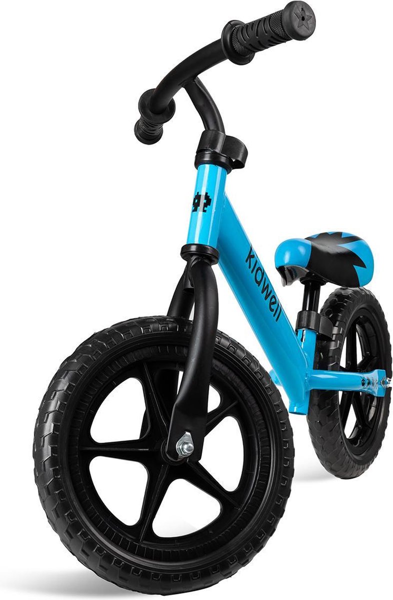 Kidwell Rebel - Loopfiets - Unisex - Blauw - 12 Loopfiets kopen online