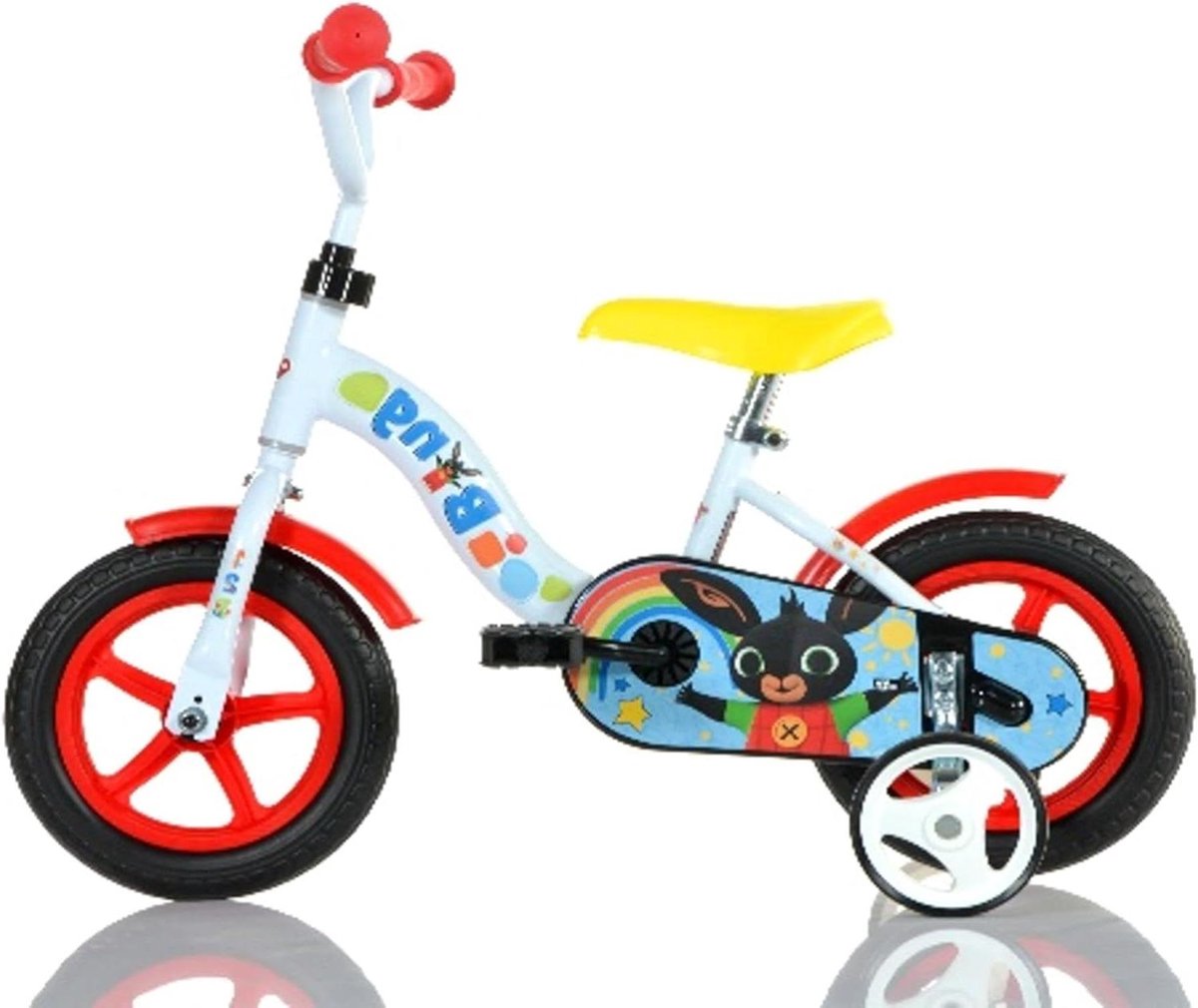 Kinderfiets - Loopfiets - Leren Fietsen - Niet-opblaasbare banden - 10 Inch - Wit Kinderfiets kopen online