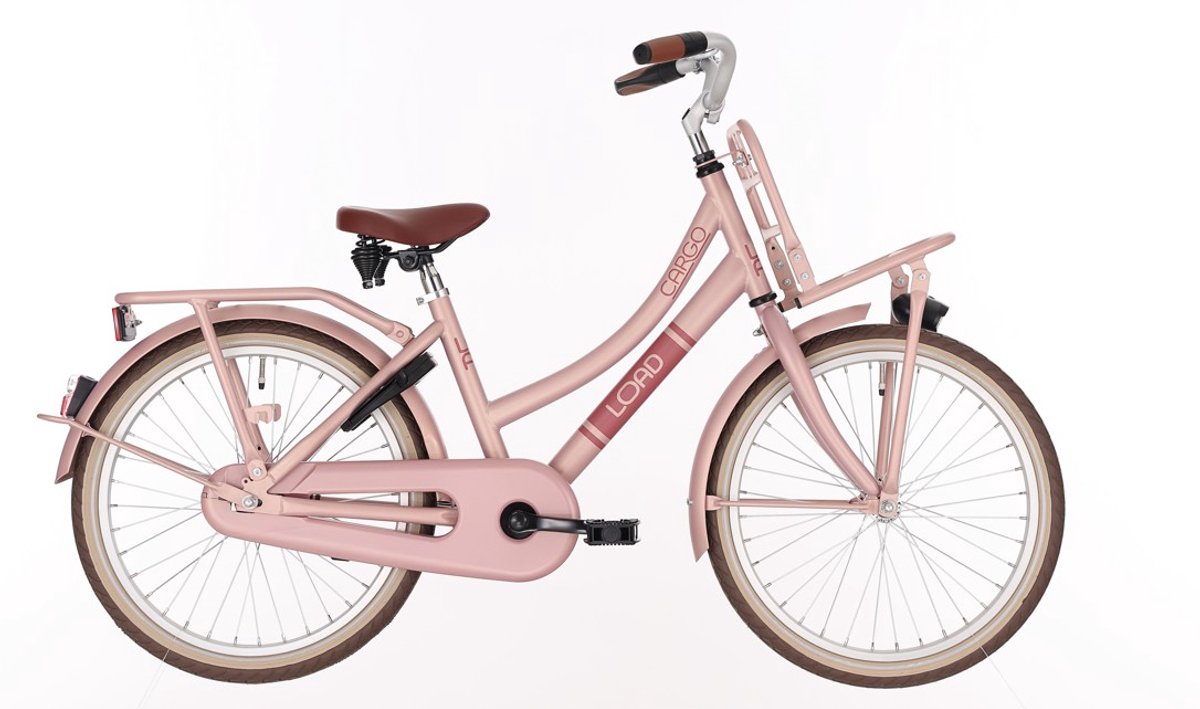 Kinderfiets Meisje 20 inch BFN Cargo Load – Roze – Terugtraprem – 1 Versnelling – Meisjesfiets Kinderfiets kopen online