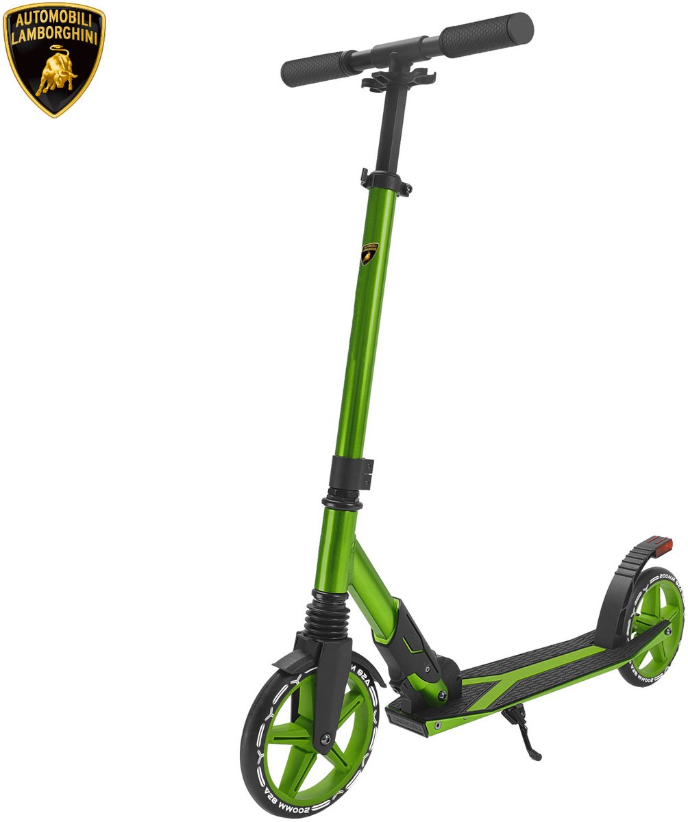 Lamborghini L2-200, Big wheel scooter met vering en F1-stijl remlicht, Groen Step kopen online