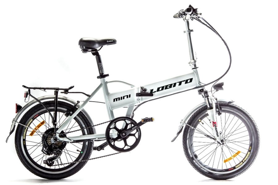 Lobito Mini Elektrische vouwfiets - Wit