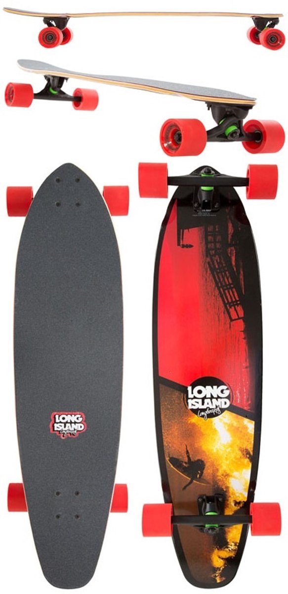 Long Island Glass Bay kicktail longboard Longboard kopen online