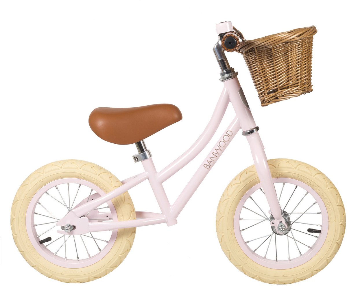 Loopfiets First Go Pink Banwood Loopfiets First Go Pink Banwood
