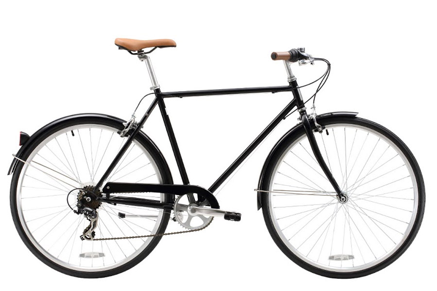 Reid Mens Roadster Stadsfiets - Zwart