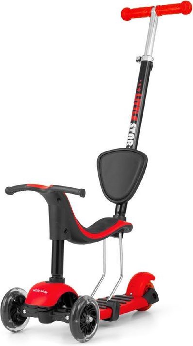 Milly Mally Step Little Star 3in1 - Rood Step kopen online